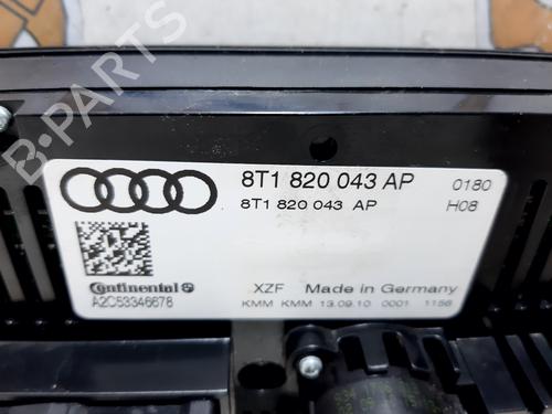 Climate control AUDI A4 B8 (8K2)  | BP20741992I5 