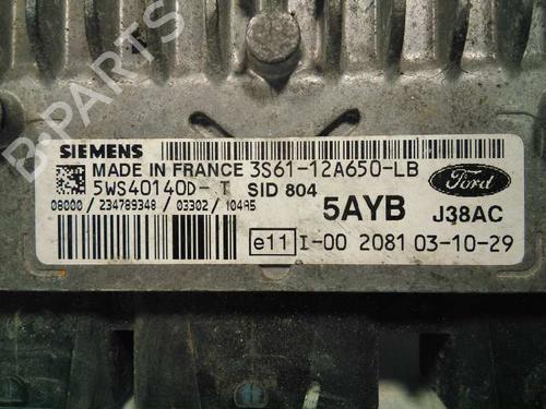 Engine control unit (ECU) FORD FIESTA V (JH_, JD_) 1.4 TDCi | BP20798544M57 
