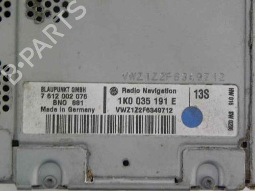Radio VW TOURAN (1T1, 1T2)  | BP20812340E6 