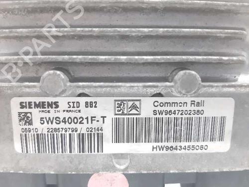 Engine control unit (ECU) CITROËN C3 I (FC_, FN_) 1.4 HDi | BP20801763M57 