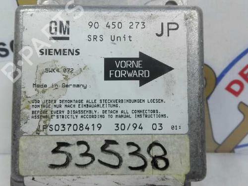 ECU airbags OPEL ASTRA F Saloon (T92) 1.4 (F19, M19) | BP20806093M53 