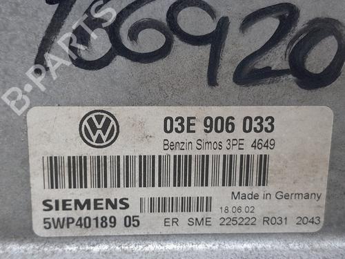 Engine control unit (ECU) VW POLO (9N_, 9A_) 1.2 12V | BP20771504M57 