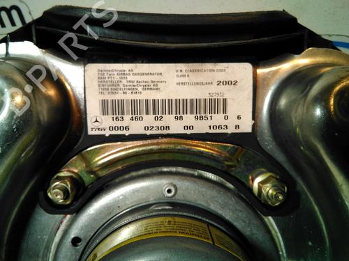 Driver airbag MERCEDES-BENZ M-CLASS (W163) ML 270 CDI (163.113) | BP20789794C9 