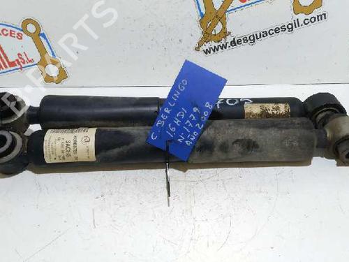 Used Right rear shock absorber CITROËN BERLINGO MULTISPACE (B9) 1.6 HDi 75 16V (75 hp) 20800022