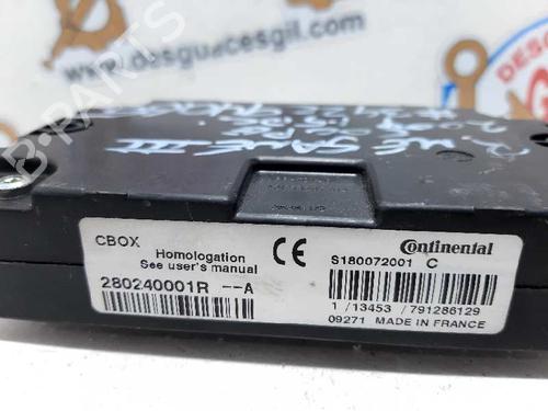 Electronic module RENAULT MEGANE III Coupe (DZ0/1_) 1.5 dCi (DZ0B) | BP20733834M83 