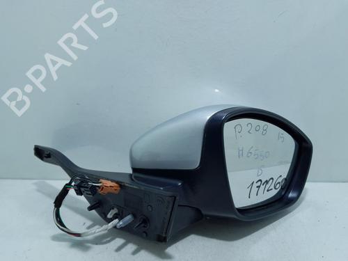 Used Right mirror PEUGEOT 208 I (CA_, CC_) 1.2 VTI 82 (82 hp) 20773139