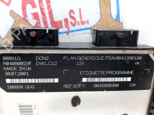 Engine control unit (ECU) CITROËN XSARA (N1) 1.9 D | BP20751992M57 