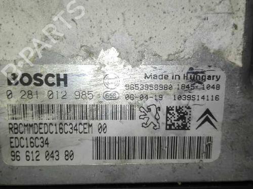 Engine control unit (ECU) PEUGEOT 307 Break (3E) 1.6 HDi 110 | BP20773278M57 
