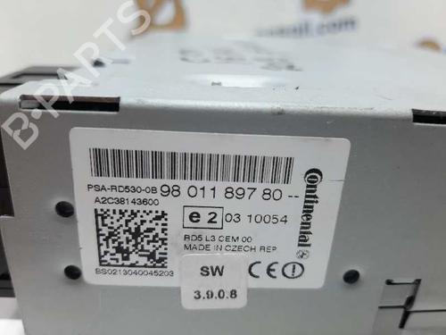 Radio CITROËN C4 II (NC_)  | BP20729659E6 