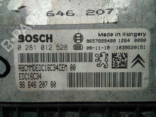 Engine control unit (ECU) PEUGEOT 206 Hatchback (2A/C)  | BP20795584M57 