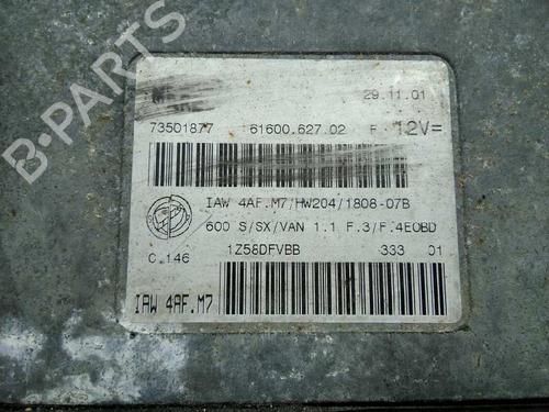 Engine control unit (ECU) FIAT SEICENTO / 600 (187_) 1.1 (187AXB, 187AXB1A, 187AXC1A02) | BP20800520M57 