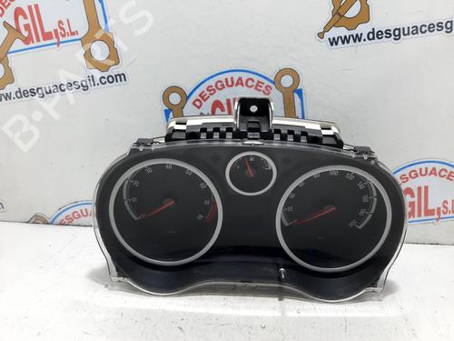 Used Instrument cluster OPEL CORSA D (S07) 1.2 (L08, L68) (80 hp) 20753023
