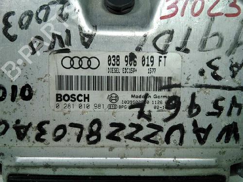 Engine control unit (ECU) AUDI A3 (8L1) 1.9 TDI | BP20793142M57 