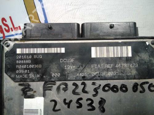 Engine control unit (ECU) FIAT DOBLO Box Body/MPV (223_) 1.9 D (223ZXB1A) | BP20800349M57 