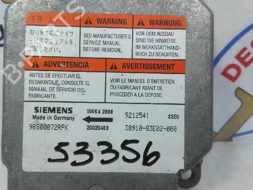 ECU airbags OPEL AGILA (A) (H00) 1.2 16V (F68) | BP20805989M53 