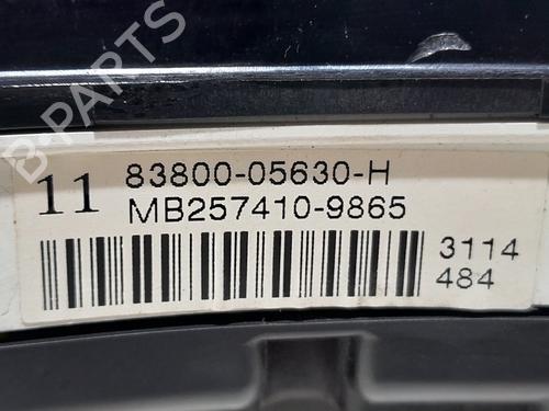 Instrument cluster TOYOTA AVENSIS Estate (_T25_) 2.0 D-4D (CDT250_, CDT250R) | BP20763725C47 
