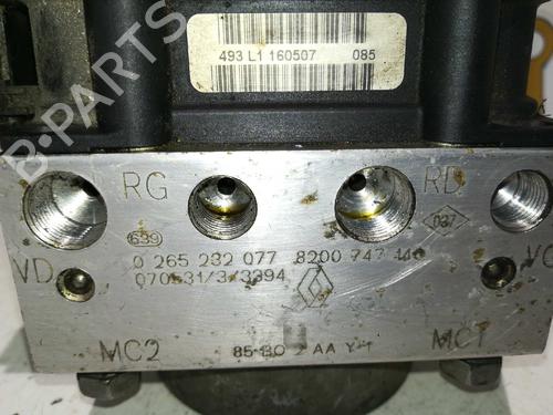ABS pump RENAULT CLIO III (BR0/1, CR0/1) 1.5 dCi (C/BR0G, C/BR1G) | BP20797280M43 