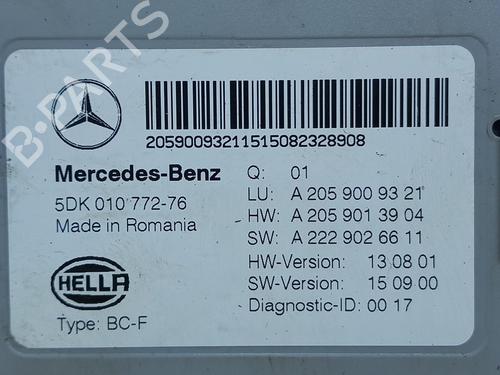 Elektronisk modul MERCEDES-BENZ C-CLASS (W205) C 300 BlueTEC Hybrid / h (205.012) | BP20763680M83 