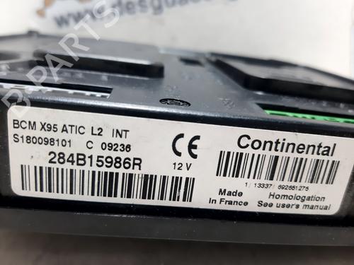 Electronic module RENAULT SCÉNIC III (JZ0/1_)  | BP20749077M83 