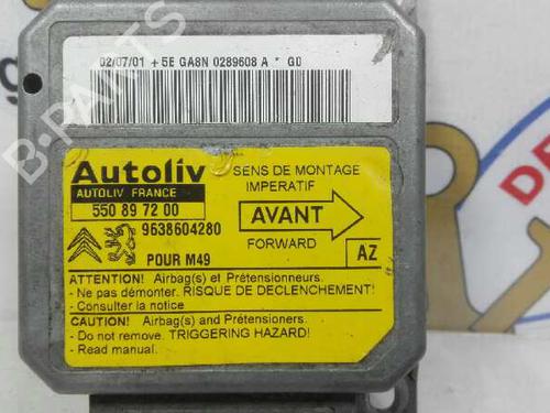 ECU airbags PEUGEOT PARTNER MPV (5_, G_) 2.0 HDI | BP20807402M53 