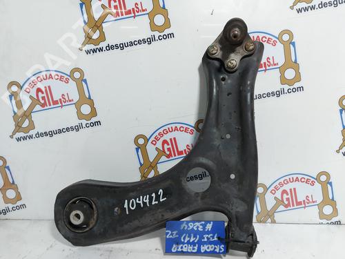Used Left front suspension arm SKODA FABIA II Combi (545) 1.2 TSI (105 hp) 20812755