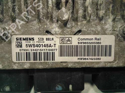 Engine control unit (ECU) PEUGEOT 307 (3A/C) 2.0 HDi 90 | BP20796472M57 