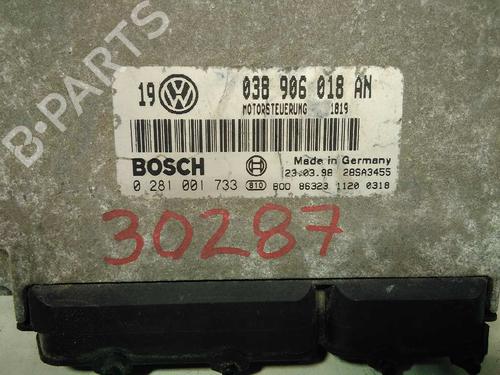 Engine control unit (ECU) VW GOLF IV (1J1) 1.9 TDI | BP20792694M57 