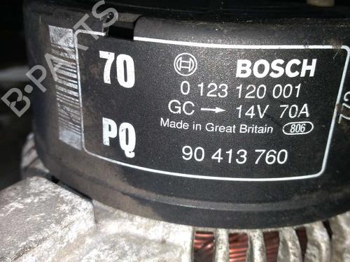 Alternator OPEL VECTRA B (J96) 1.6 i 16V (F19) | BP20778146M7 