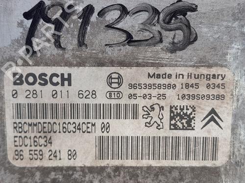 Engine control unit (ECU) PEUGEOT 206 CC (2D)  | BP28192233M57 