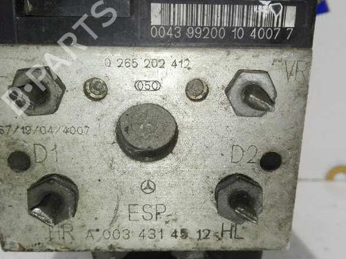 ABS pump MERCEDES-BENZ A-CLASS (W168) A 170 CDI (168.008) | BP20786520M43 