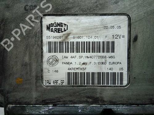 Engine control unit (ECU) FIAT PANDA (169_) 1.2 (169.AXB11, 169.AXB1A) | BP20800522M57