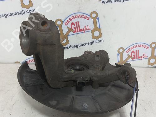 Left front steering knuckle SKODA OCTAVIA II (1Z3) 2.0 TDI | BP20760658M25 