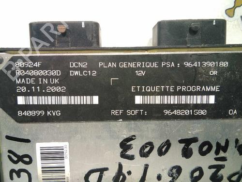 Engine control unit (ECU) PEUGEOT 206 Hatchback (2A/C) 1.9 D | BP20795945M57 