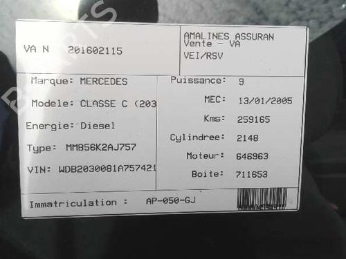 Right front steering knuckle MERCEDES-BENZ C-CLASS (W203) C 220 CDI (203.008) | BP20781424M26 