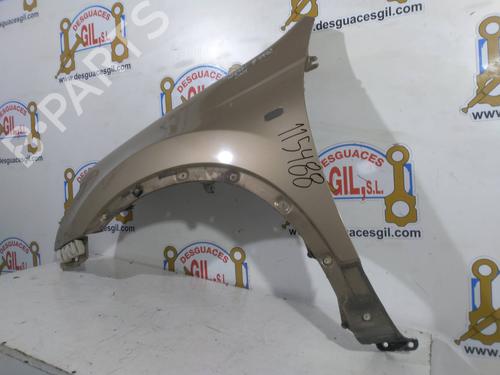 Left front fenders NISSAN QASHQAI I (J10, NJ10) 2.0 All-wheel Drive | BP20741950C41 