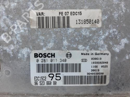 Engine control unit (ECU) CITROËN C5 I Break (DE_) 2.0 HDi (DERHZB, DERHZE) | BP20757652M57 