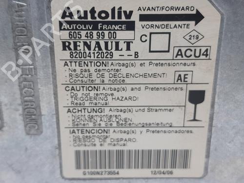 ECU airbags RENAULT MEGANE II (BM0/1_, CM0/1_) 1.5 dCi (BM0F, BM0T, BM2B, CM0F, CM0T) | BP20759984M53 