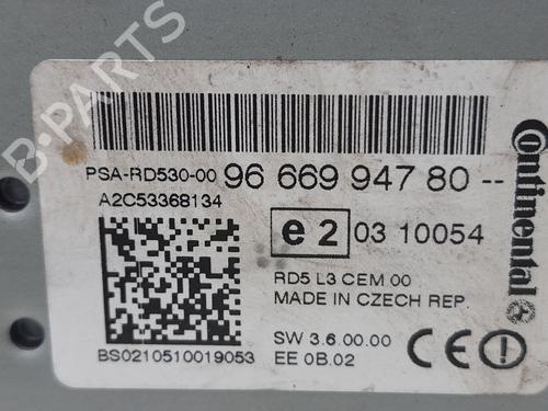 Radio CITROËN C4 II (NC_)  | BP24372509E6  - Image 5