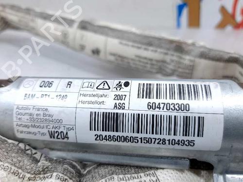 Right curtain airbag MERCEDES-BENZ C-CLASS (W204) C 220 CDI (204.002) | BP20808111C12 