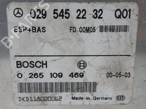 ESP ECU MERCEDES-BENZ E-CLASS (W210) E 270 CDI (210.016) | BP23949835M58 