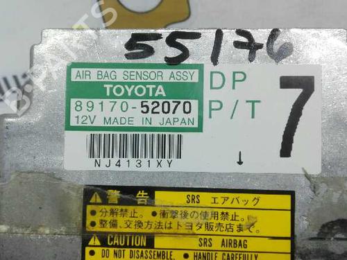 ECU airbags TOYOTA YARIS (_P1_) 1.0 (SCP10_, SCP10R) | BP20806869M53 