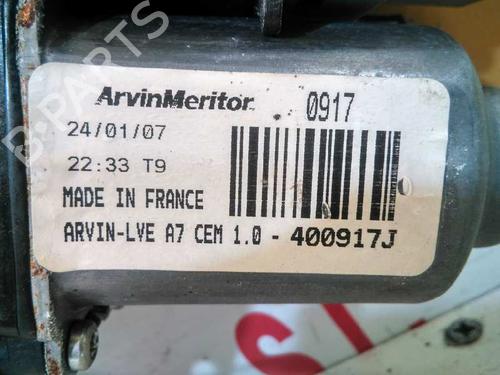 Front left window mechanism PEUGEOT 207 (WA_, WC_) 1.6 HDi | BP20801668C22 