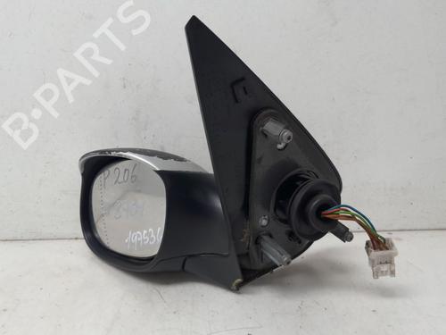 Used Left mirror PEUGEOT 206 Hatchback (2A/C) 1.9 D (69 hp) 30006634