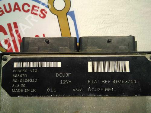 Engine control unit (ECU) FIAT PUNTO (188_) 1.9 JTD 80 (188.237, .257, .337, .357) | BP20800382M57 
