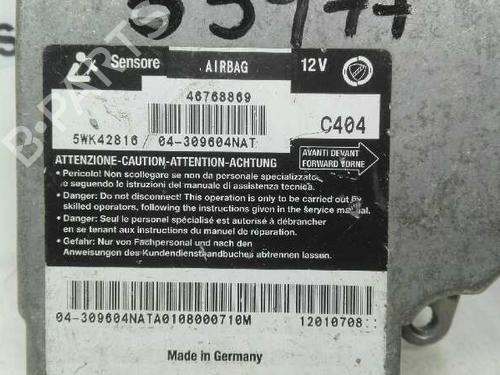 ECU airbags FIAT BRAVO I (182_) 1.4 (182.AG) | BP20806318M53 