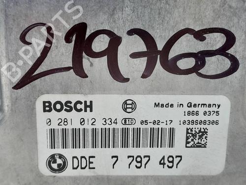Engine control unit (ECU) BMW 3 (E90) 320 d | BP39190613M57 - Image 2