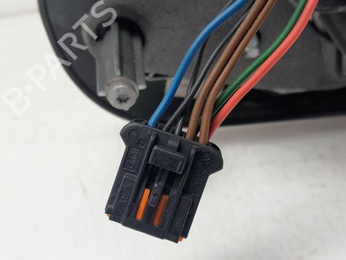 Right mirror PEUGEOT 206 CC (2D) 1.6 16V (2DNFUF, 2DNFUR) | BP30004520C27 