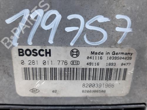 Engine control unit (ECU) RENAULT MEGANE II Estate (KM0/1_) 1.9 dCi (KMRG, KM1G, KM0G, KM2C) | BP20743392M57