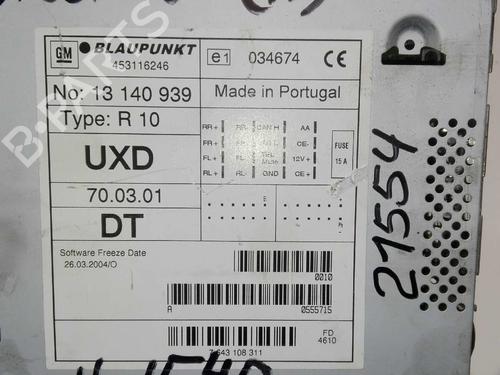 Radio OPEL COMBO Box Body/MPV 1.3 CDTI 16V | BP20786075E6 