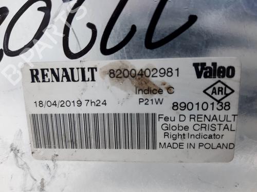 Right front indicator RENAULT TRAFIC II Platform/Chassis (EL) 1.9 dCi 100 (EL0C) | BP20740241C33 